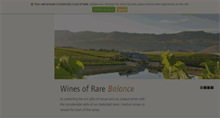 Desktop Screenshot of creationwines.com